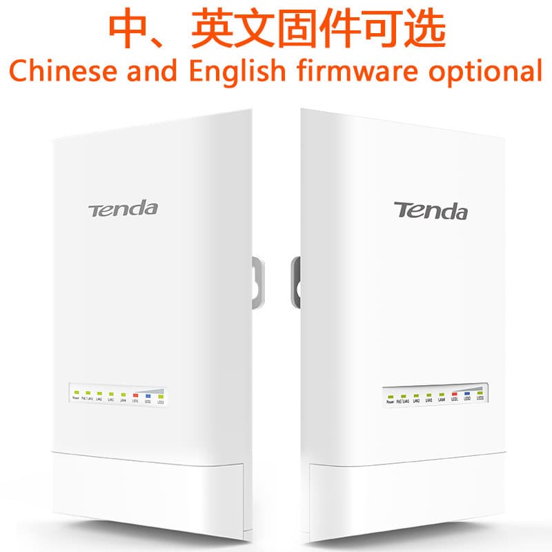 Tenda OS3 Outdoor Wireless Transmission High-Power CPE for Elevator Monitoring, Point-to-Point Bridging up to 5km