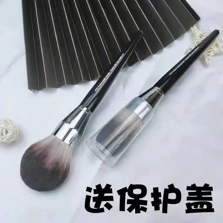 Sephora No. 91 Loose Powder Brush Flame-Shaped Powder Brush Mushroom Head Brush Type Powder Brush with Cap Qingxian Makeup Brush for Setting Makeup