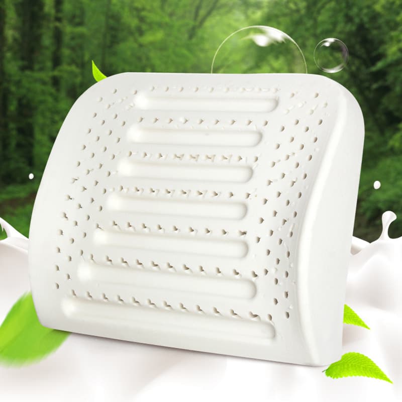 Car Latex Lumbar Pillow, Pregnant Women's Cushion, Car Lumbar Cushion, Office Chair Lumbar Support, Backrest Pillow, Factory Direct Sale