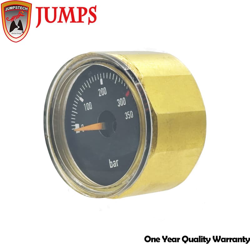 Factory Supply Y28 Original Copper Color Coil Tube Manometer High Pressure 350Bar Mini Micro Pressure Gauge Manometer