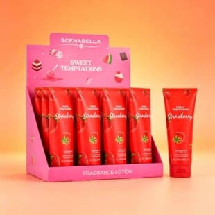 South America Hot Selling Export Gourmet Fragrance Perfume Scented Body Lotion Long-Lasting Strawberry Watermelon Chocolate Body Lotion