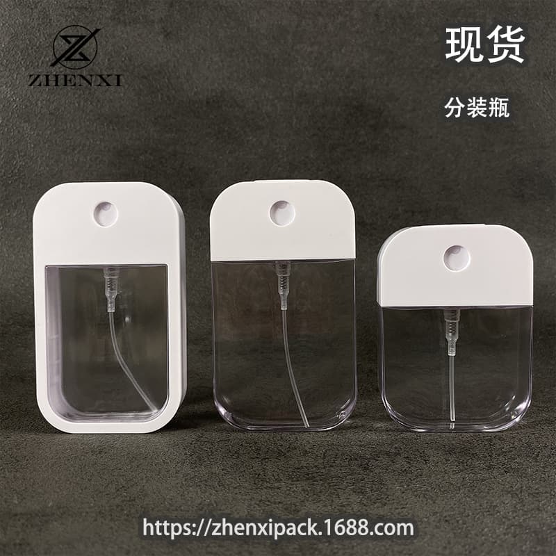 Factory direct stock of Touchland disinfectant alcohol spray bottles, portable and refillable for everyday use.