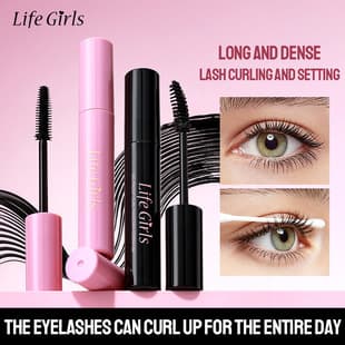 Cross-border LifeGirls Mascara Natural Lengthening Voluminous Curling Long-lasting Non-smudging Setting Mascara