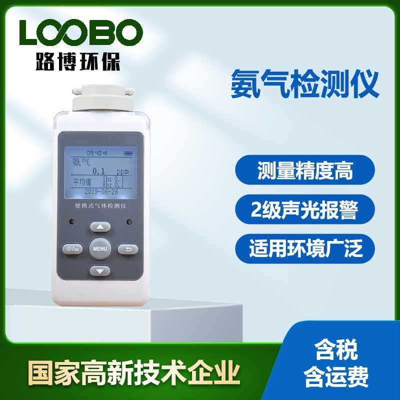 Ammonia Detector for Farms, Public Toilets, Landfills, and Exhaust Gas Treatment NH3 Gas Concentration Meter