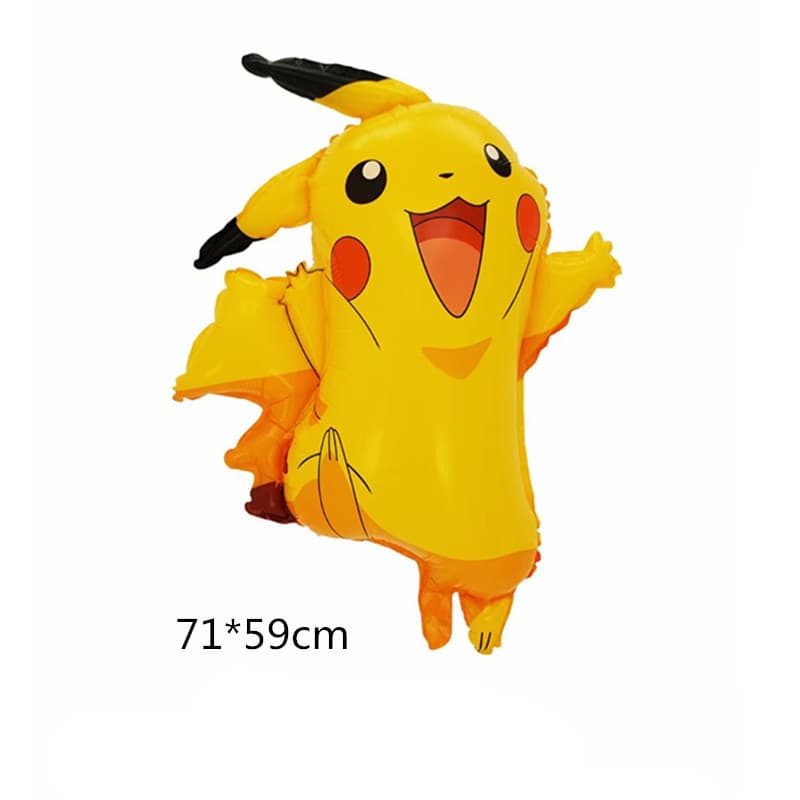 New Pikachu Charmander Foil Balloons Cartoon Animal Aluminum Foil Balloons Wholesale Birthday Party Decoration