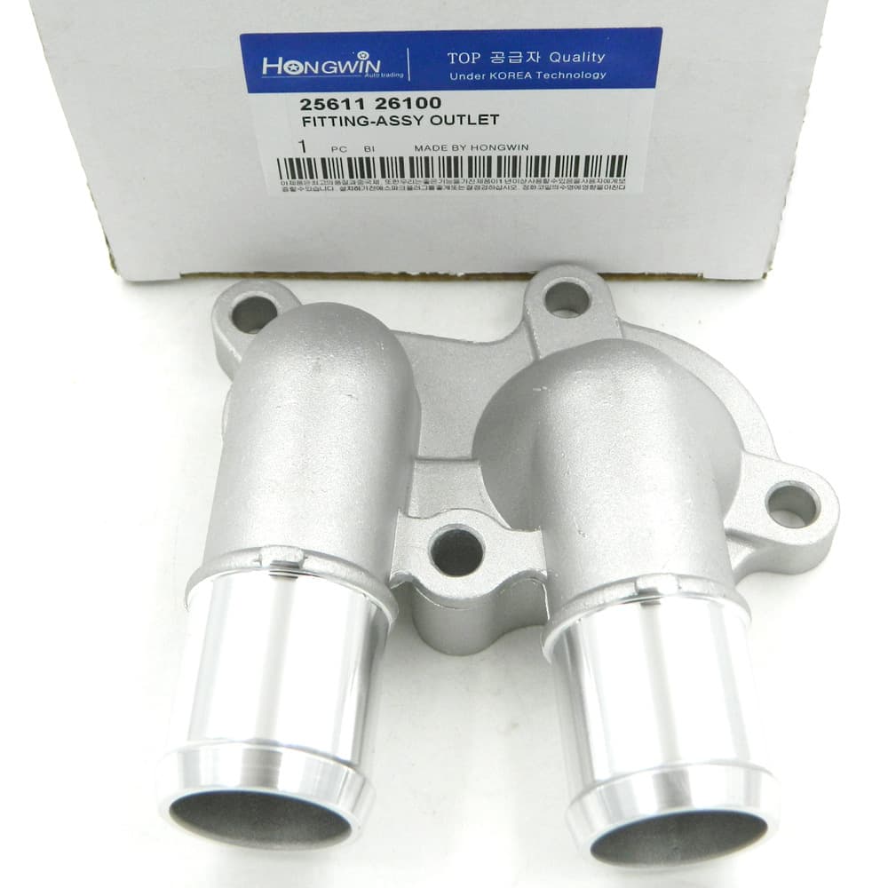 Thermostat cover 25611-26100 suitable for Hyundai Elantra, Sonata, Tucson, and Accent.