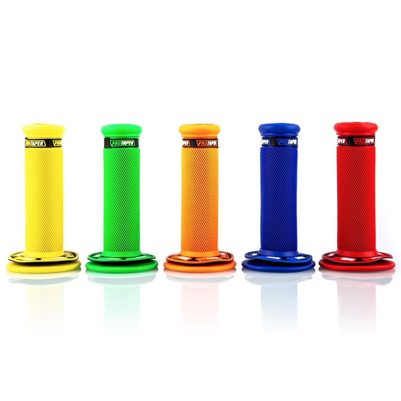 Factory Direct Motorcycle Handlebar Grips, Off-Road Motorcycle Handlebar Rubber, Wear-Resistant Handlebar Grips, Anti-Slip Throttle Grip