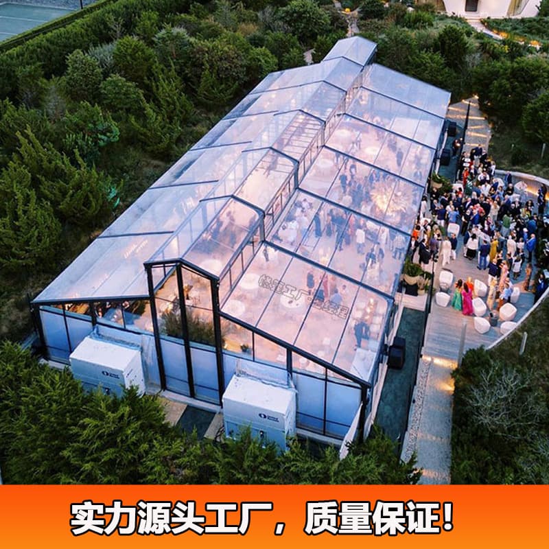 European and American Export Garden Tent 500-Person Outdoor Party Transparent Pavilion European Wedding Tent Factory