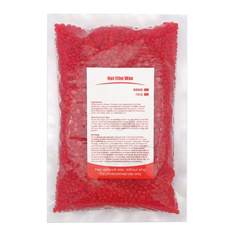 500g Upgraded Depilatory Beeswax Beans Solid Wax Therapeutic Depilatory Cream Hard Wax Hot Wax Hard Wax Beans