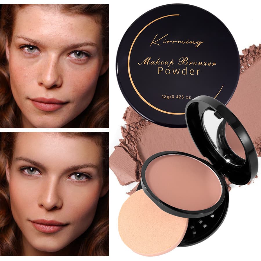 KIRRMING Cross-border Four Color Concealer Powder Powder Waterproof Oil Control Makeup Setting Skin Concealer Waterproof Powder