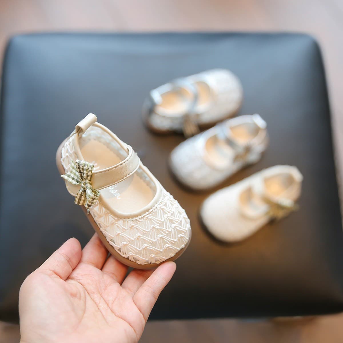 Baby Girl Princess Shoes 2026 Summer Soft-Soled Mesh Baby Toddler Shoes Non-Slip Breathable Girls' Sandals Baby Girl Shoes