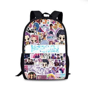 Factory Wholesale Cross-Border Demon Hunters Backpack, KPop Demon Hunters Student Children's Backpack