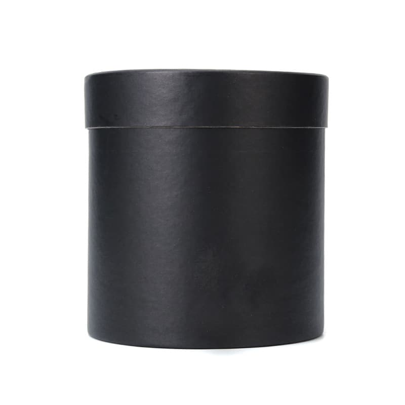 Round Small Flower Box Solid Color Flower Box Bouquet Flower Arrangement Box Teacher's Day Small Hug Bucket Single Rose Box
