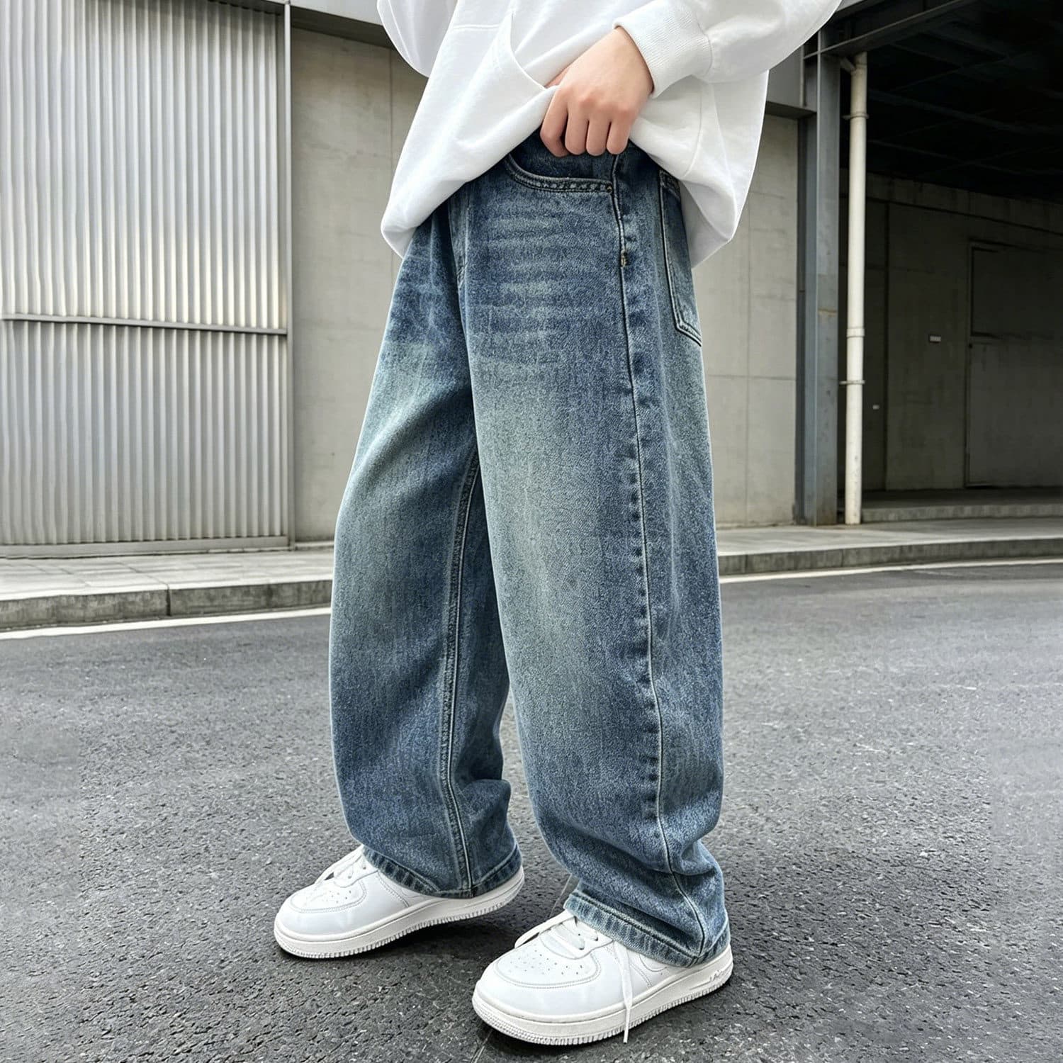 Boys' Pants Children's Spring Jeans 2025 New Spring/Autumn Cool Straight Leg Pants for Toddler Boys
