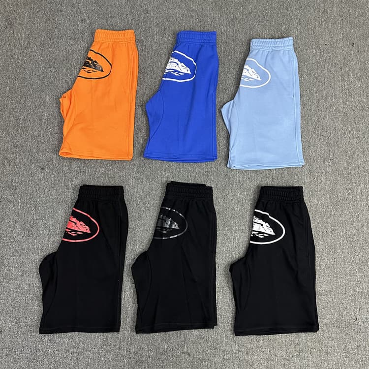 Corteiz short Alcatraz shorts ship print trendy hip-hop skateboard casual sweatpants station west wholesale