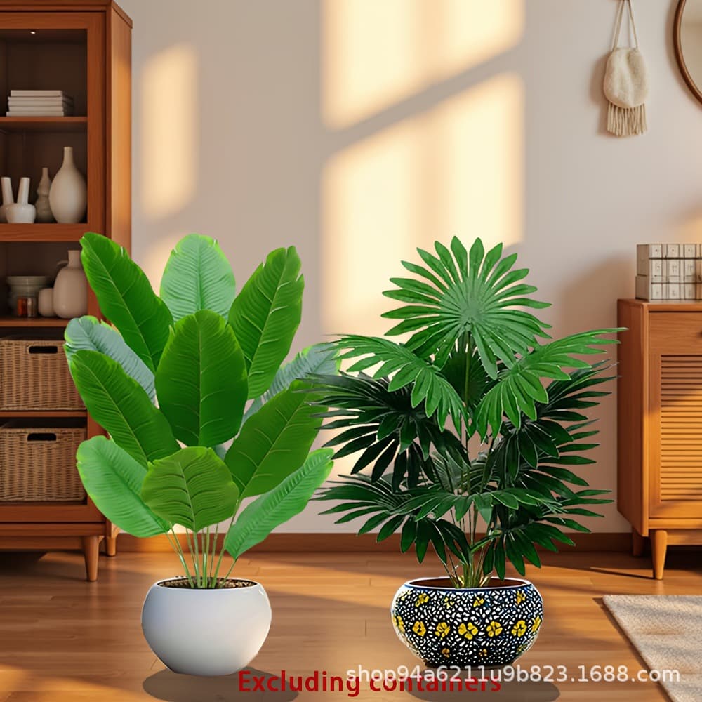 Directly from the manufacturer cross-border simulation green plant traveler banana banana tree fan sunflower combination plant corner design decoration landscaping
