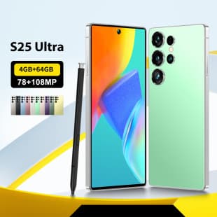 New Cross-Border Phone S25 Ultra Overseas Version True 4G 4+64G High-End 7.3 Inch Smartphone Ozon Foreign Trade
