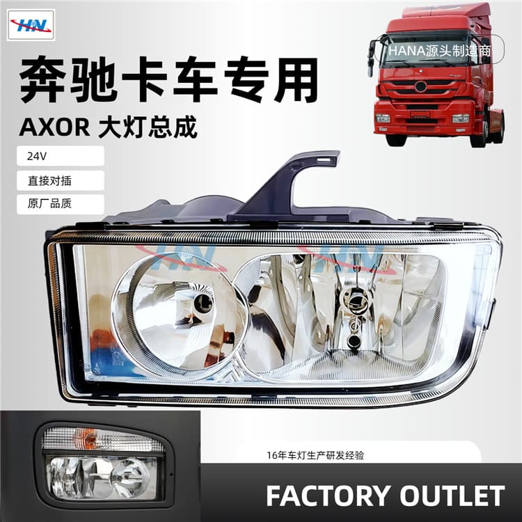 Suitable for Mercedes-Benz Truck Axor Headlight Parts 9408200261 9408200161 9408201761
