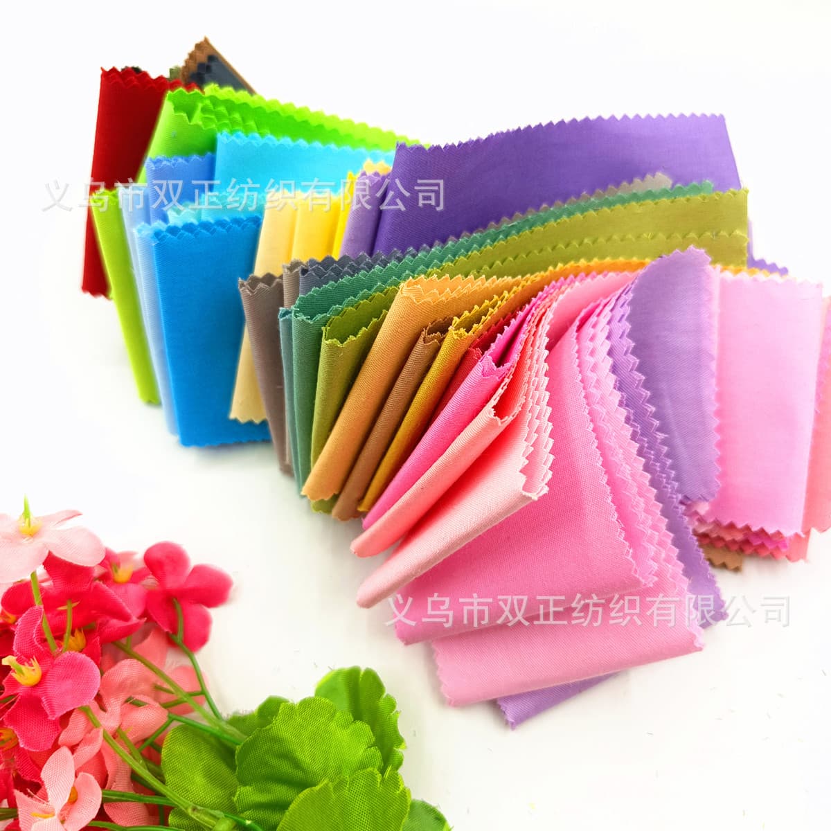 40 Pieces Multicolor Solid Color Cross-border Foreign Trade Quilting Patchwork Fabric Strips Hundred Families Quilt Material Kit