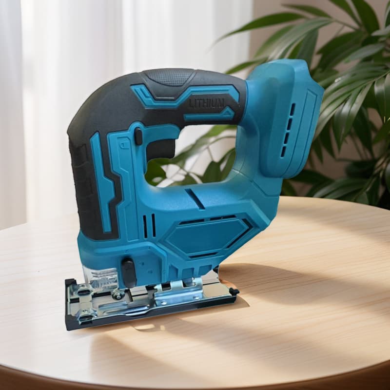 Lithium-ion electric jigsaw, brushless rechargeable woodworking cutting machine, handheld multi-functional lace saw