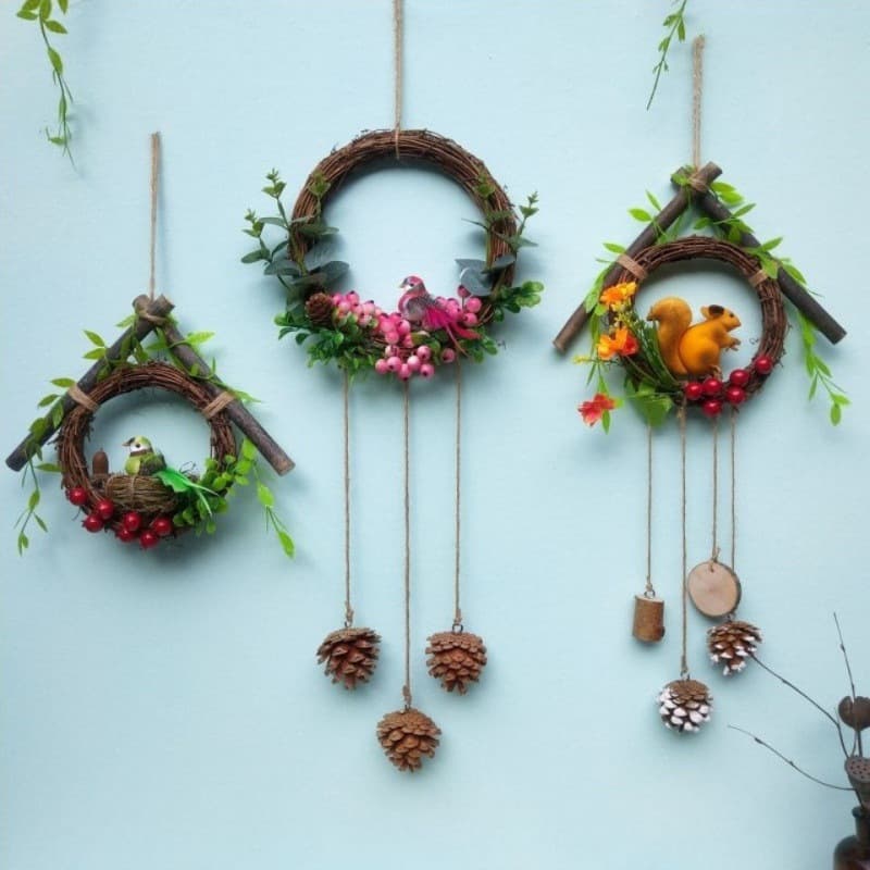 Garland Decoration Living Room Hanging Wall Decor Home Wall Decoration Factory Direct Wholesale