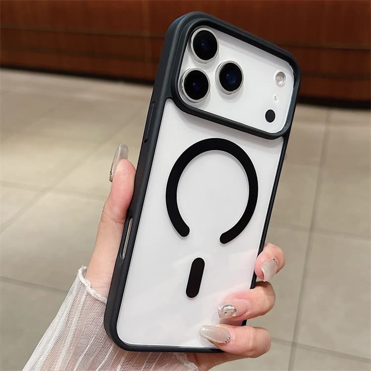 Premium minimalist wireless magnetic case for iPhone 15, iPhone 16 Pro Max, iPhone 13 protective cover 14 shockproof