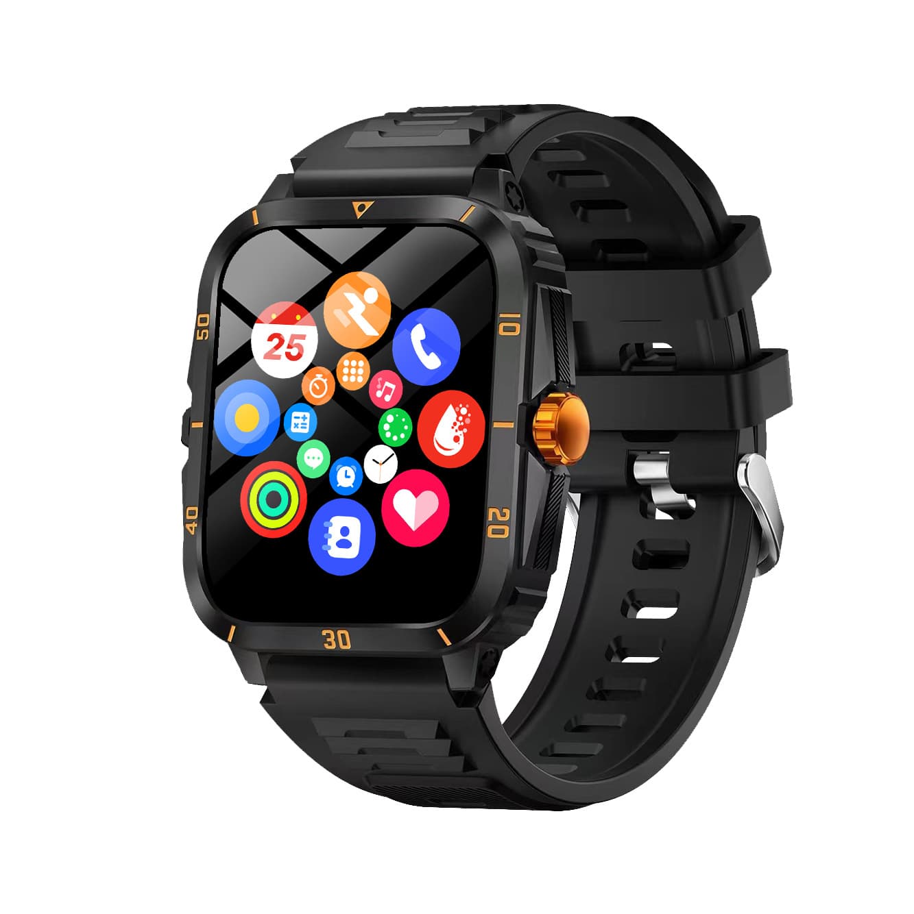Smart Watch for Export, Outdoor Waterproof, Cross-Border Bluetooth Calling Fitness Band with Blood Pressure, Heart Rate, and Sleep Monitoring, Multifunctional