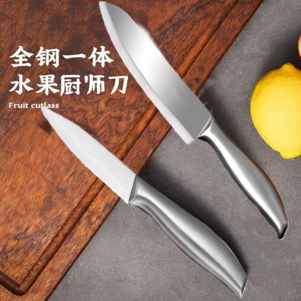Wholesale Stainless Steel Sharp Multi-Function Fruit Knife Household Kitchen Knife Watermelon Knife Peeler Kitchen Knife Set