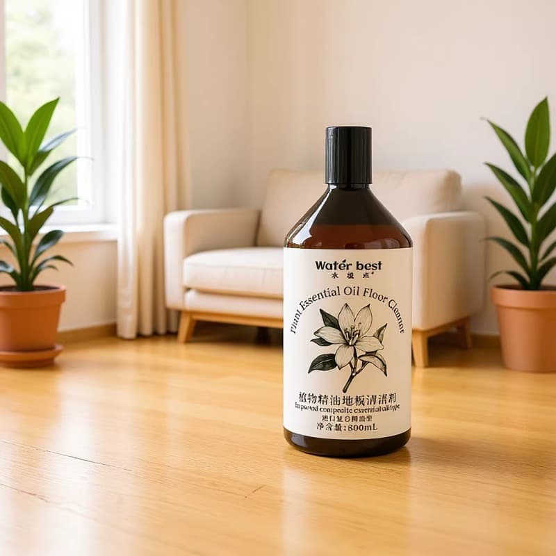 Water Pole Floor Cleaner Mopping Tile Floor Tile Wood Floor Special Plant Essential Oil Cleaning Liquid Wholesale