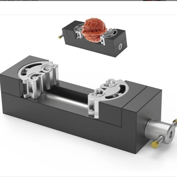 Fractal Vise Heavy-Duty Multi-Material Workbench Clamp - For Universal Clamping of Wood, Plastic, and Metal