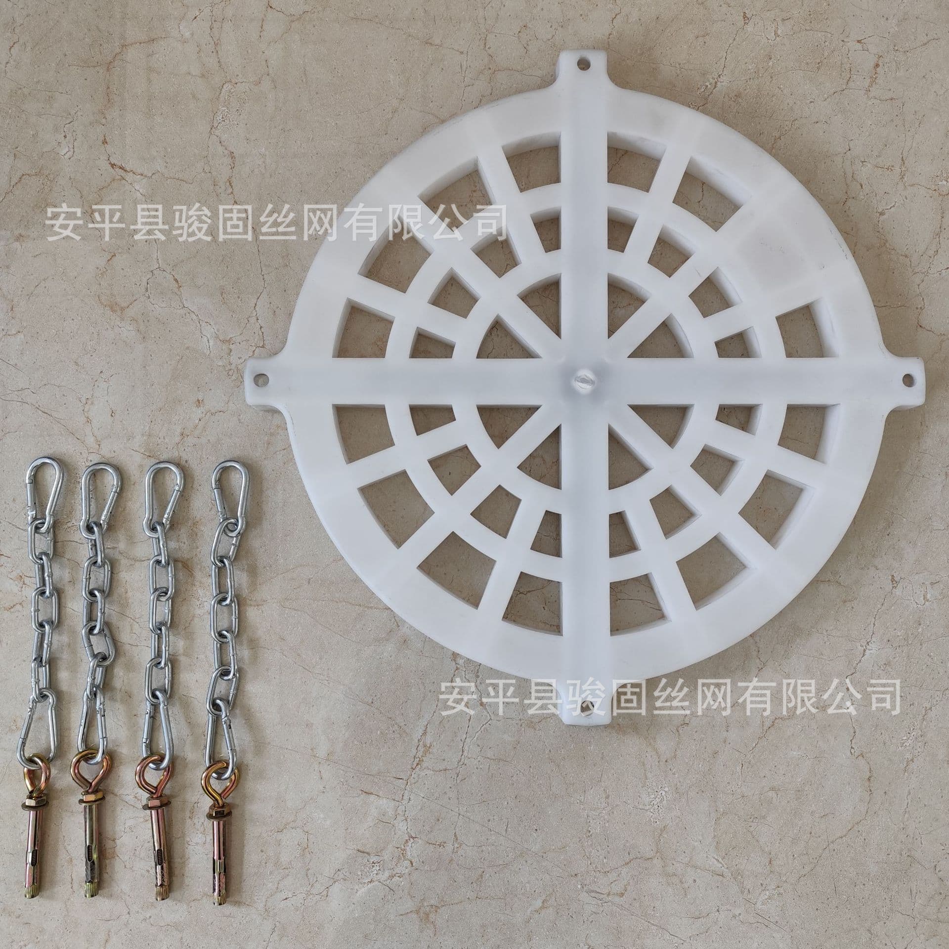 PP New Material Plastic Manhole Cover Net Plastic Anti-fall Partition Rainwater Sewage Power Well Gully Cover Anti-fall Net