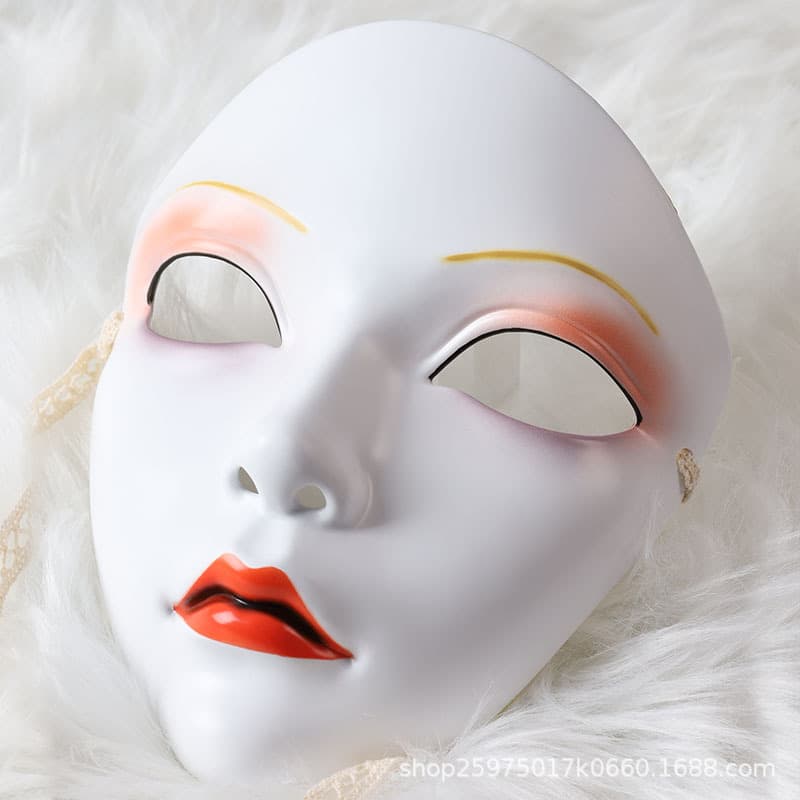 Ancient style animistic full face mask Chinese style Han costume costume cross-dressing photography accessories props dance performance