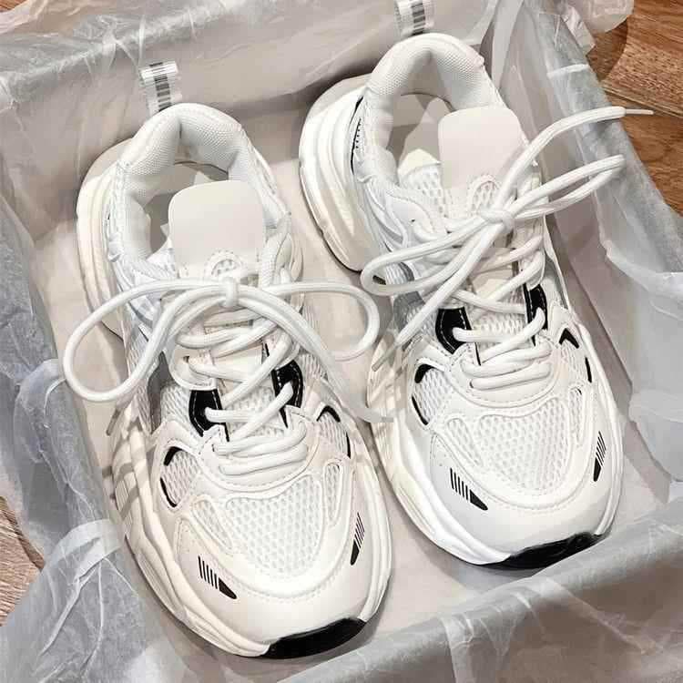 Campus 2025 Spring/Summer New White Shoes, Japanese Retro Comfortable Shoes, Fashion Casual Sports Shoes, Versatile Dad Sneakers