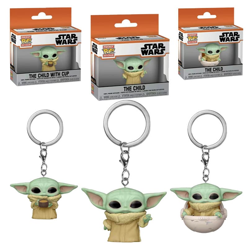 Star Wars The Mandarin Figure Figure Ornament Model Yoda Figure Keychain