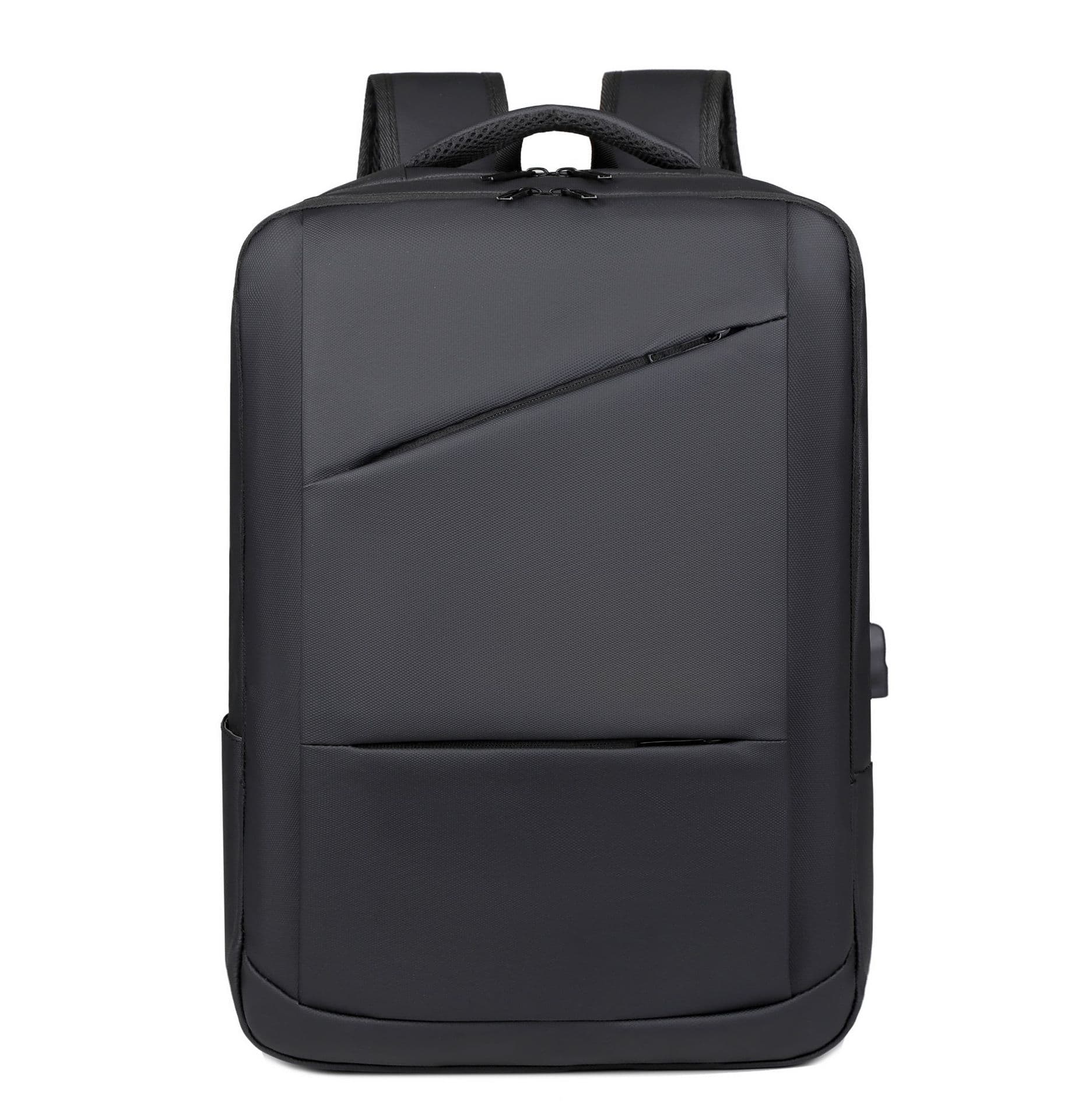 Men's Premium Casual Laptop Backpack with USB Charging, Multi-functional Large Capacity Business & Student Bag