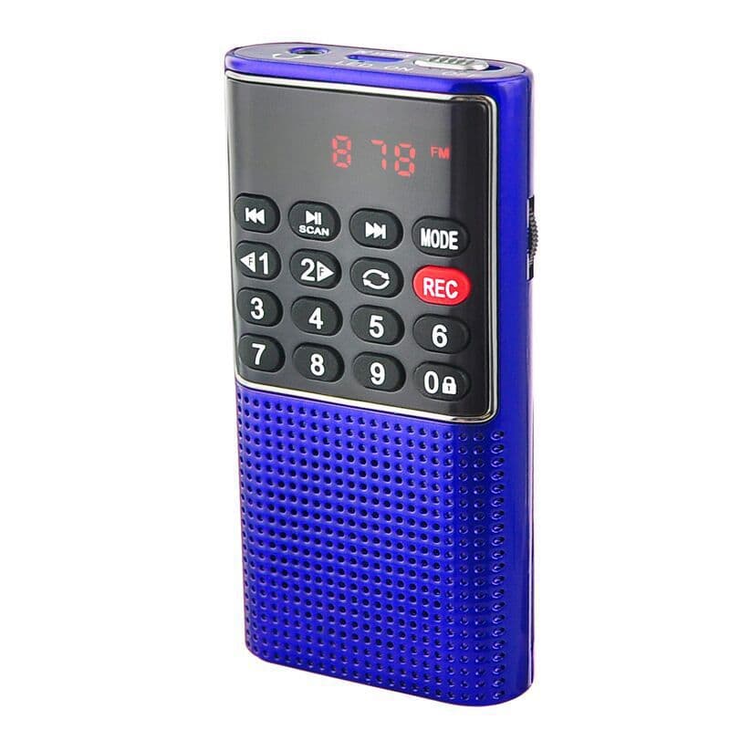 Happy Companion L-328 Portable Recorder Card Speaker Multifunctional Radio Music Player Walkman