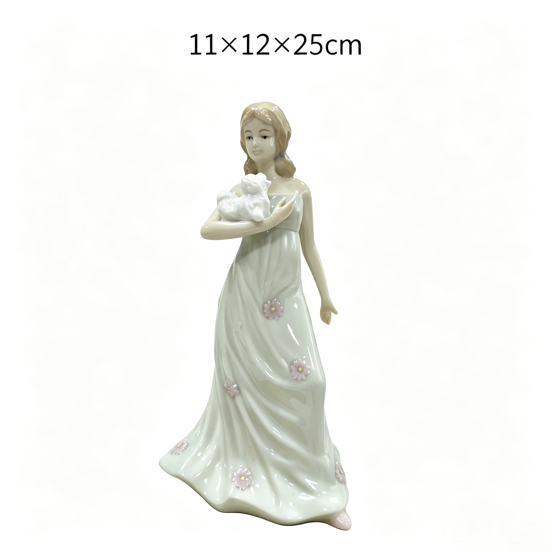 Wholesale High-End European Vintage Ceramic Light Luxury Girl Angel Entryway Home Living Room Tabletop Decorative Figurine