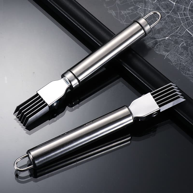 Household Stainless Steel Green Onion Cutter and Shredder, Kitchen Tool for Vegetables and Scallions