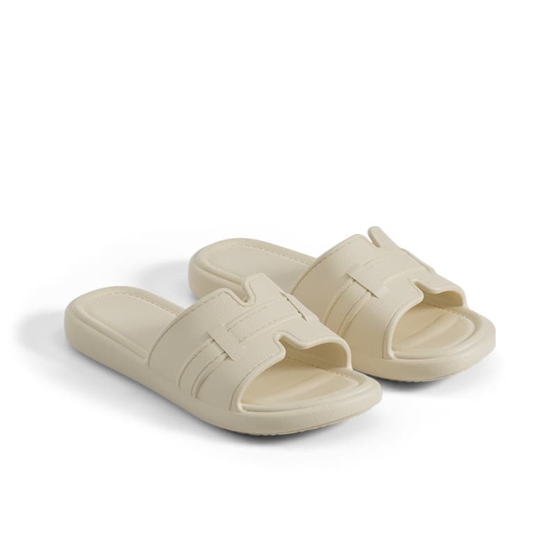 Puxi Wuyao Premium Home Slippers for Women Summer Bathroom Anti-slip EVA Sandals Chanel-style Slippers In Stock
