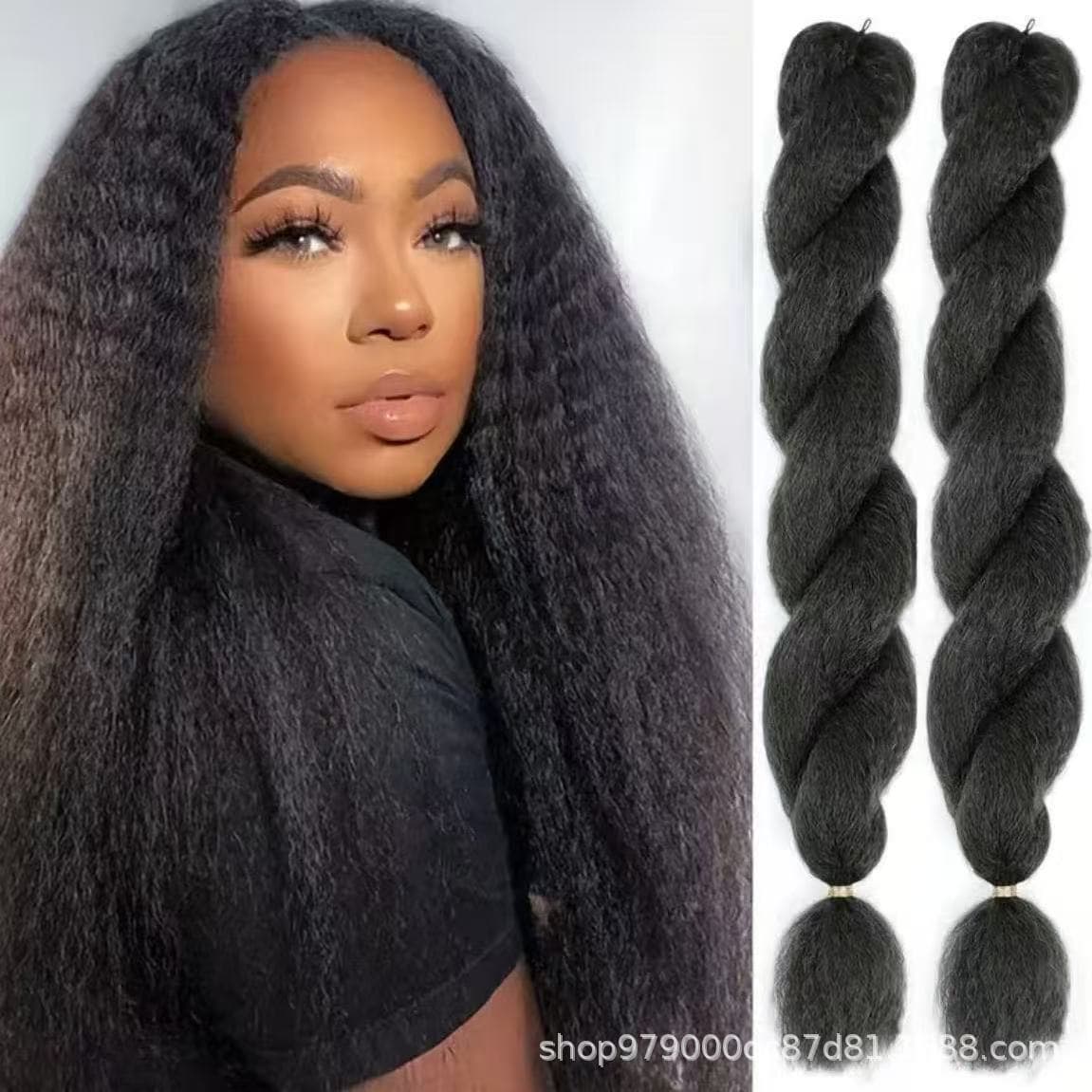 26inch Bulk Vixen Crochet Hair Jumbo Braid African Dreadlocks for Women