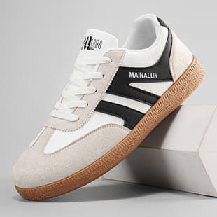 Cross-border Oversized Men's Shoes, New Foreign Trade Style Versatile Casual Sports Shoes, Soft Bottom Fashion Casual Shoes, Drop Shipping