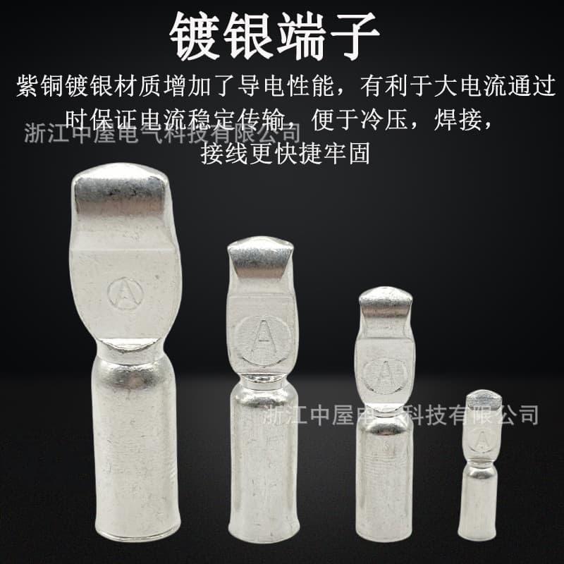 Power Plug Single Pole Connector Lithium Battery High Current Terminal 15A 30A 45A 75A 120A 180 350