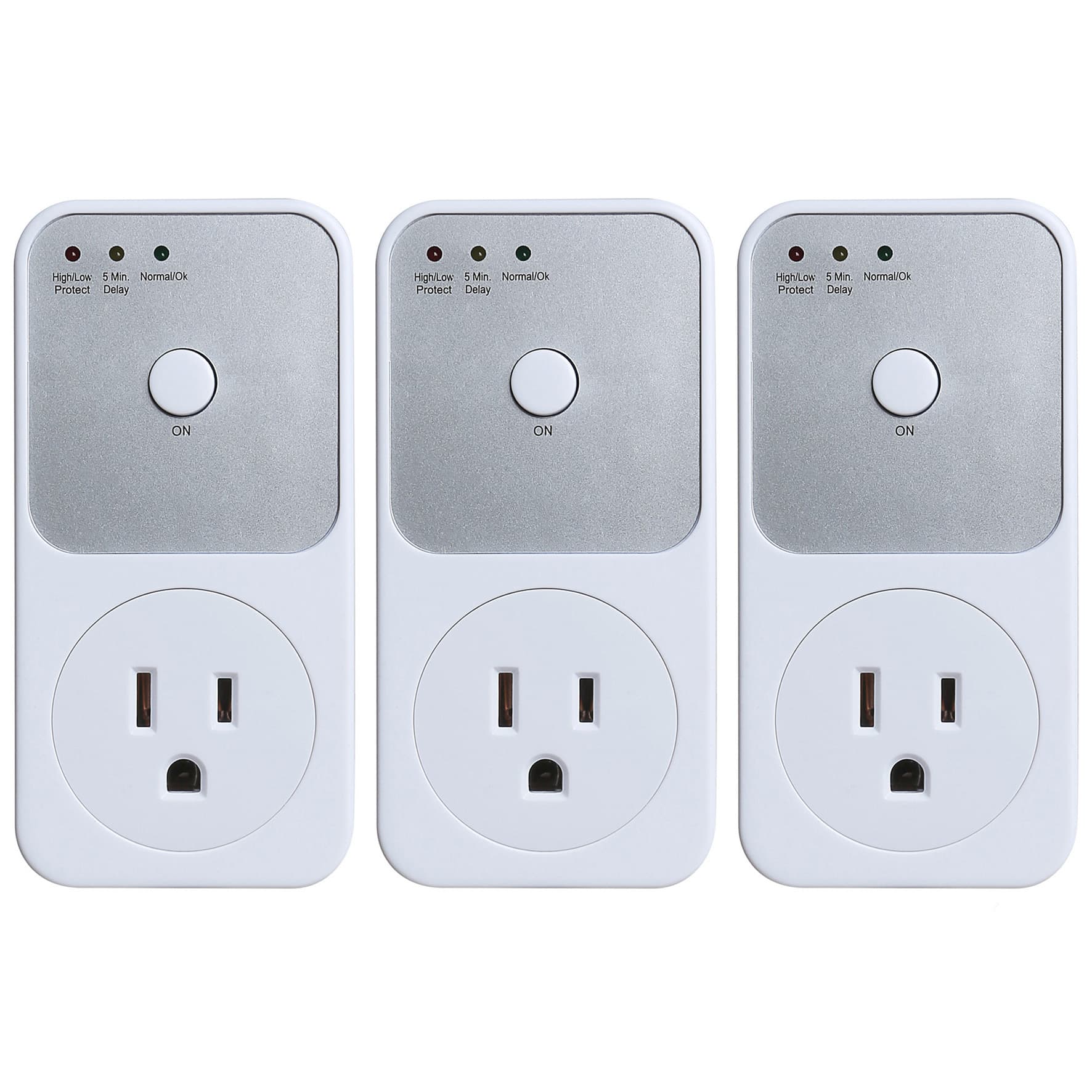 Multiple American-style multi-functional refrigerator protectors, kitchen socket high and low voltage protectors, 5-6 minutes.