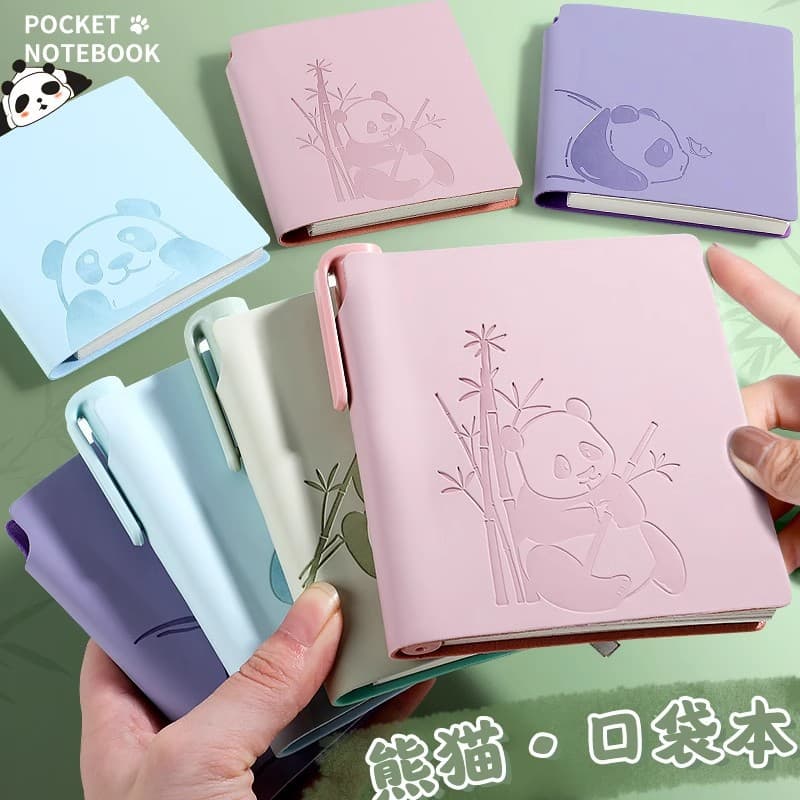Square Small Portable Notebook - Cute Mini Minimalist Pocket Notepad with High Aesthetics for Journaling