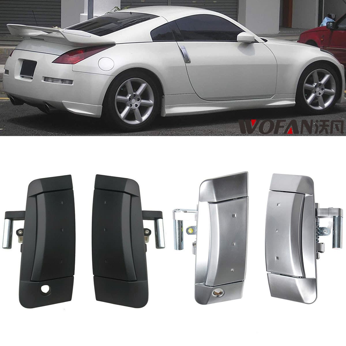Nissan Car Door Handle Left Right Side 80606-cd01e 80606-cd00c Suitable For Daily Use Vehicle Door Handles