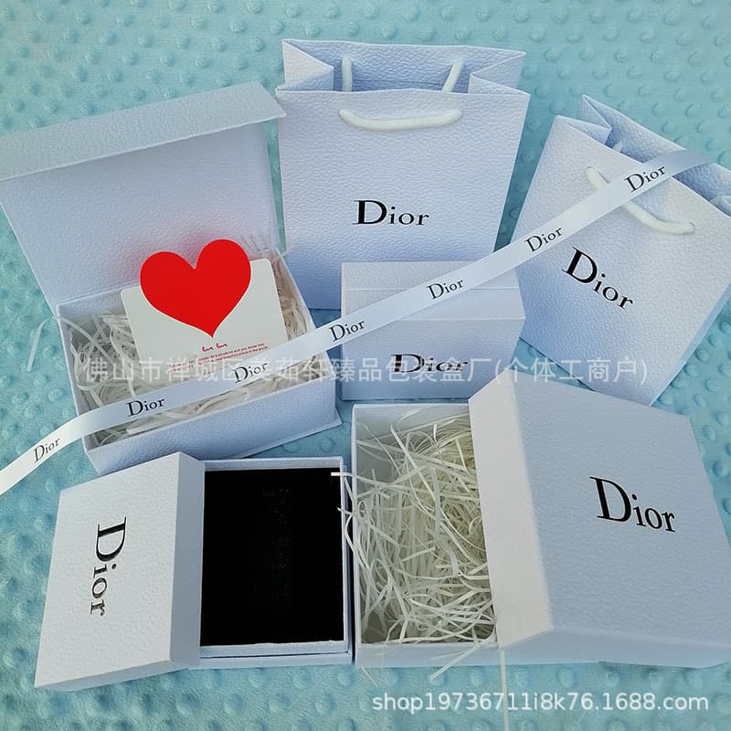 Dior New Gold Style Cream Lipstick Box Perfume Gift Box J'adore Perfume Box Handbag Gift Bag Empty Box