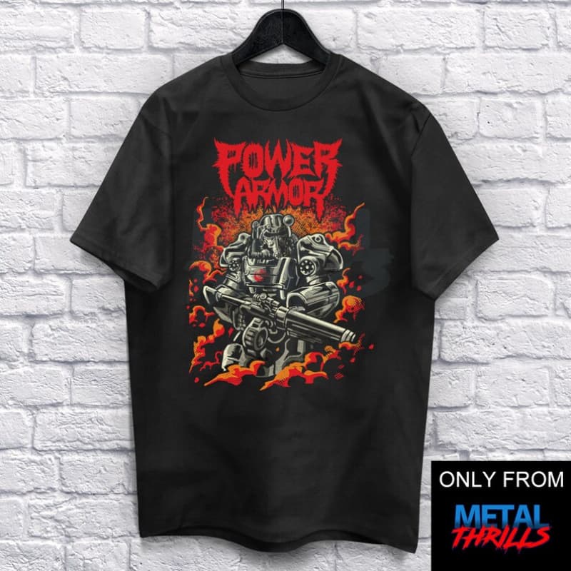 Cross-border European code Radioactive Power T-Shirt Unisex (For Men and Women)