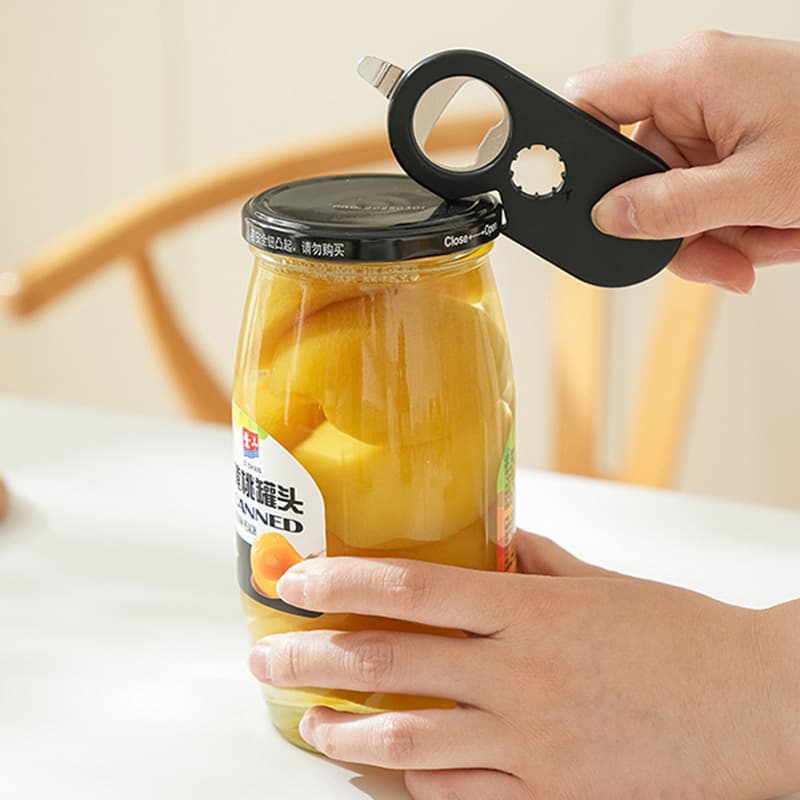 Multi-function Bottle Opener for Sodas, Beer, and Canned Drinks - Creative Home Kitchen Opener Tool