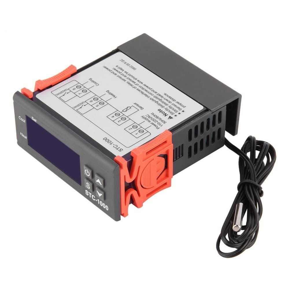 STC-1000 Temperature Controller for Aquarium, Incubation, Seafood Machine, Electronic Digital Microcomputer Thermostat Switch