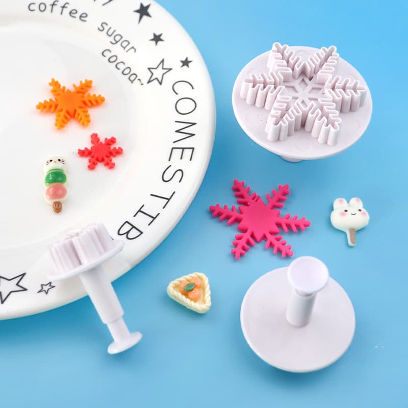 Wholesale 3-Piece Christmas Set Spring Cookie Cutter Set DIY Baking Tool Cookie Molds
